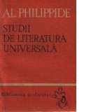 Studii de literatura universala