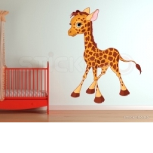 Girafa Calf - sticker imprimat(90x116)