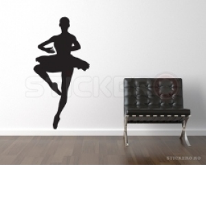 Sticker decorativ Balerina 3(40x80)