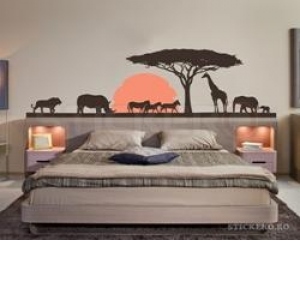 Sticker de perete Peisaj African(40x145)