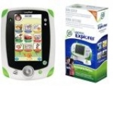 Tableta LeapPad Explorer + Adaptor AC LeapPad (verde)