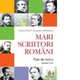 Mari scriitori romani. Fise de lucru clasele II-IV