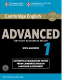 Cambridge English Advanced 1 for Revised Exam from 2015 Stud