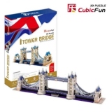 Tower Bridge Londra Anglia - Puzzle 3D - 120 de piese