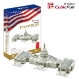 Capitoliul din Washington SUA - Puzzle 3D - 132 de piese