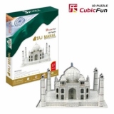 Mausoleul Taj Mahal India - Puzzle 3D - 87 de piese