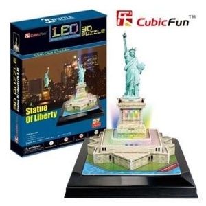 Statuia Libertatii New York SUA - Puzzle 3D - 39 de piese