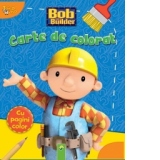 Carte de colorat - Bob Constructorul (albastru)