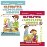 Matematica si explorarea mediului Clasa a II-a - Set Semestrul I + Semestrul al II-lea