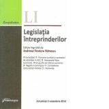 Legislatia intreprinderilor- actualizat 3 noiembrie 2014