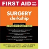 First Aid For The Surgery Clerkship - Second Edition -