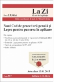 Noul Cod de procedura penala si Legea pentru punerea in aplicare. Cod 557. Actualizat la 15.01.2015