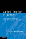 Capital Directive In Europe