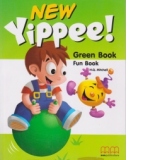 NEW YIPPEE! Green book. Fun book (contine CD)