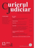 Curierul Judiciar, Nr. 12/2014