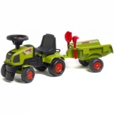 Tractoras Baby Axos cu Remorca