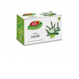 Ceai ecologic menta la plic