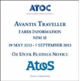 Avantix Traveller Fares Information NFM 15