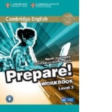 Cambridge English Prepare! Level 2 Workbook with Audio