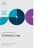 Core Statutes on Criminal Law 2014-15