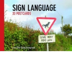 Daily Telegraph Sign Language Postcard Book