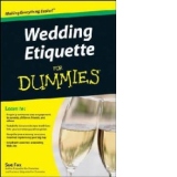 Wedding Etiquette For Dummies