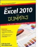 Excel 2010 For Dummies Quick Reference