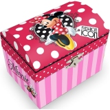 Cutie muzicala pentru bijuterii tip cufar Minnie