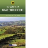 50 Walks in Staffordshire