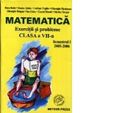 Matematica Exercitii si probleme pentru clasa a VII-a, semestrul I