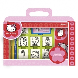 Trusa 7 stampile - Hello Kitty