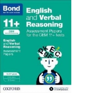 Bond 11+: English and Verbal Reasoning: Assessment Papers fo