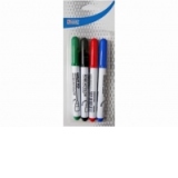 Set marker Robercolor tabla Whiteboard 4 bucati