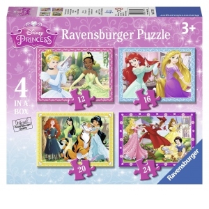 PUZZLE PRINTESELE DISNEY 12/16/20/24p