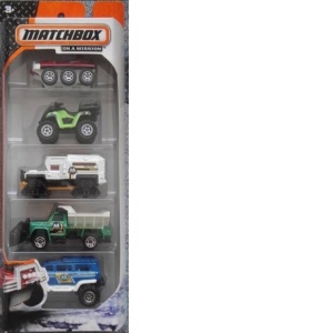 Matchbox Cars Set 1 - Set masinute C1817-BFM95