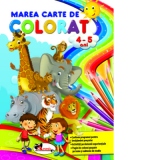 Marea carte de colorat 4-5 ani