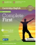 Cambridge English - Complete First Student's Book Without Answers with CD-ROM wi
