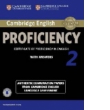 Cambridge English Proficiency 2 Student's Book with Answers