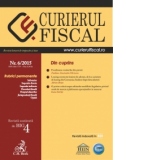 Curierul Fiscal, Nr. 6/2015