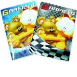 Caiet Garfield dictando 175 x 130 cu coperta de plastic