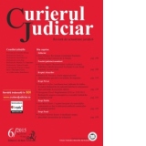 Curierul Judiciar, Nr. 6/2015