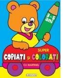 Super copiati si colorati cu Martinel (3-5 ani)