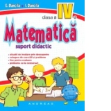 Matematica clasa a IV-a - Suport didactic