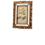 Rama foto antica aurie cu oglinda Blossom 10x15 cm