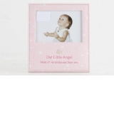 Rama foto roz Little Angel 13x18 cm
