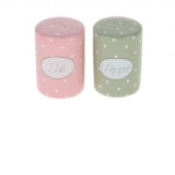 Set portelan sare / piper Happy Dots