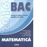 Bacalaureat 2016. Matematica