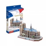 Puzzle 3d CATEDRALA NOTRE DAME PARIS