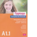 Tipptopp A1.1 - Material didactic auxiliar de limba germana pentru incepatori - adolescenti