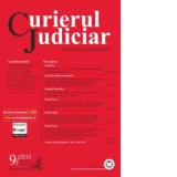 Curierul Judiciar Nr. 9/2015